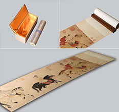 九寨沟馆藏书画复制博物馆书画复制服务