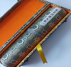 九寨沟书画装裱案例